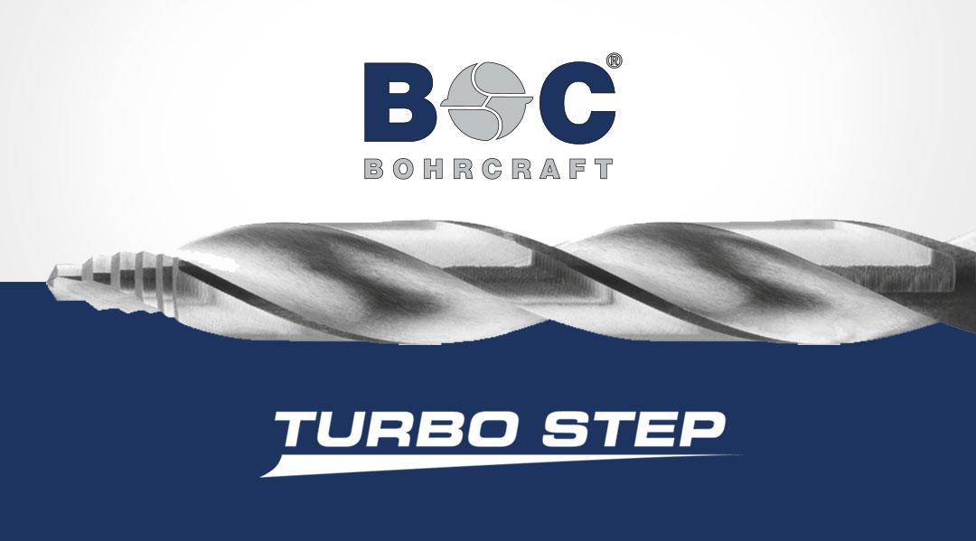 Bohrcraft Turbo Step metaalboren