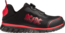 Lichtgewicht sneaker met TLS-sluiting en uniek AC/DC-logo